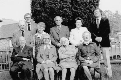 Dosbarth ysgol Sul oedolion Bethlehem, 1983